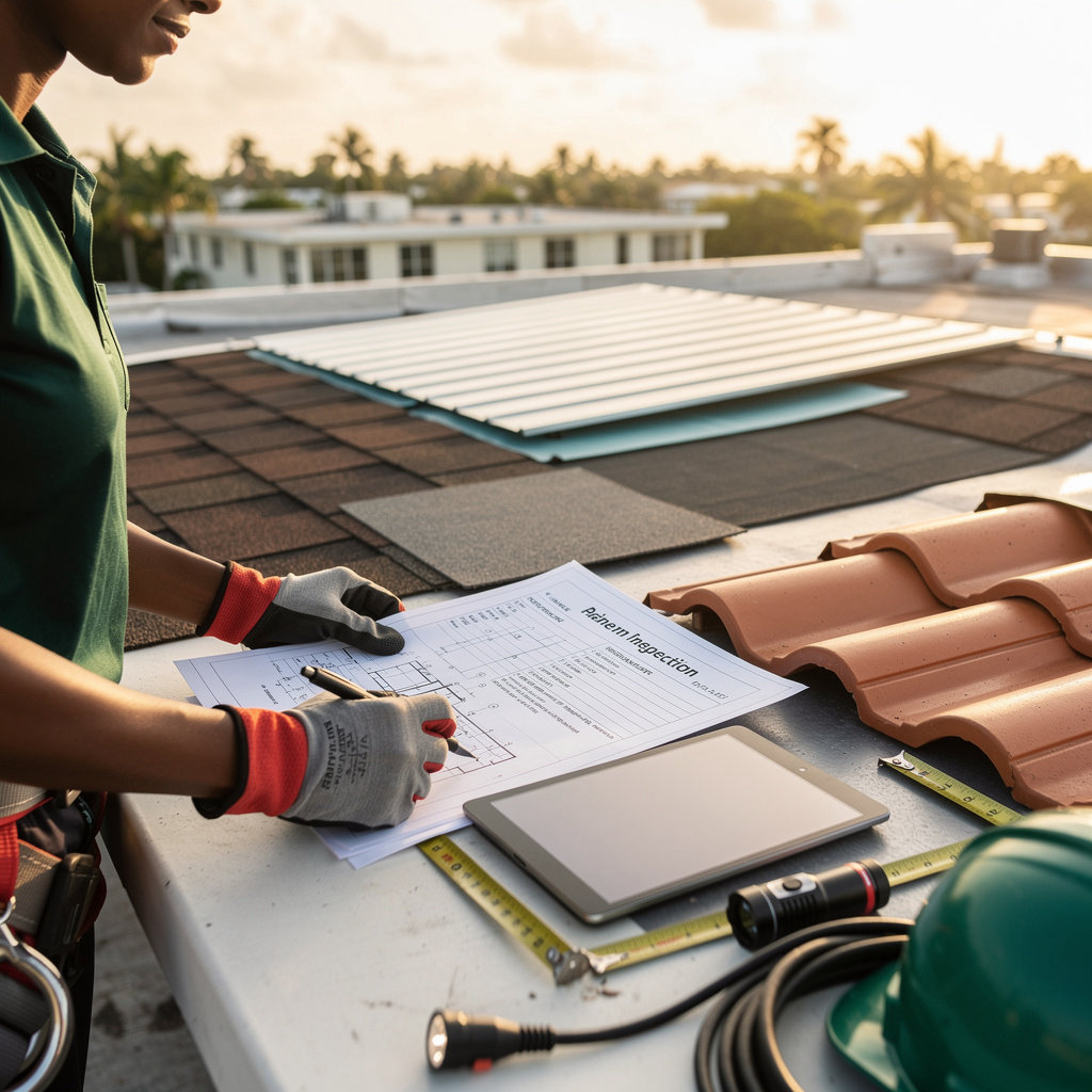 Roofers Core Builders professional roofing contractor team providing expert storm-ready roof solutions in Miami