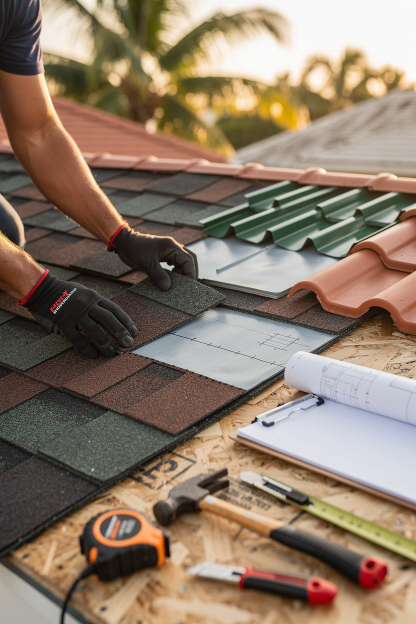 Roofers Core Builders professional roofing materials and installation expertise for Miami homes